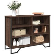 Komoda boja smeđeg hrasta 101x35,5x74,5 cm konstruirano drvo
