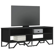 TV ormarić crni 122 x 34 x 41 cm od konstruiranog drva