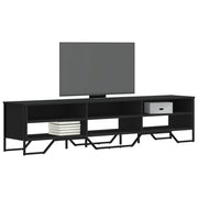 TV ormarić crni 180x34x41 cm od konstruiranog drva