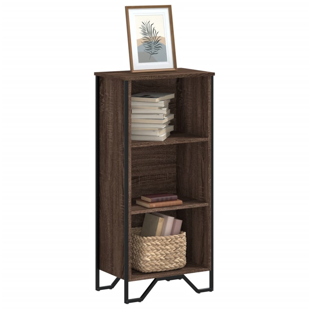 Regal za knjige boja hrasta 50x31x106 cm konstruirano drvo