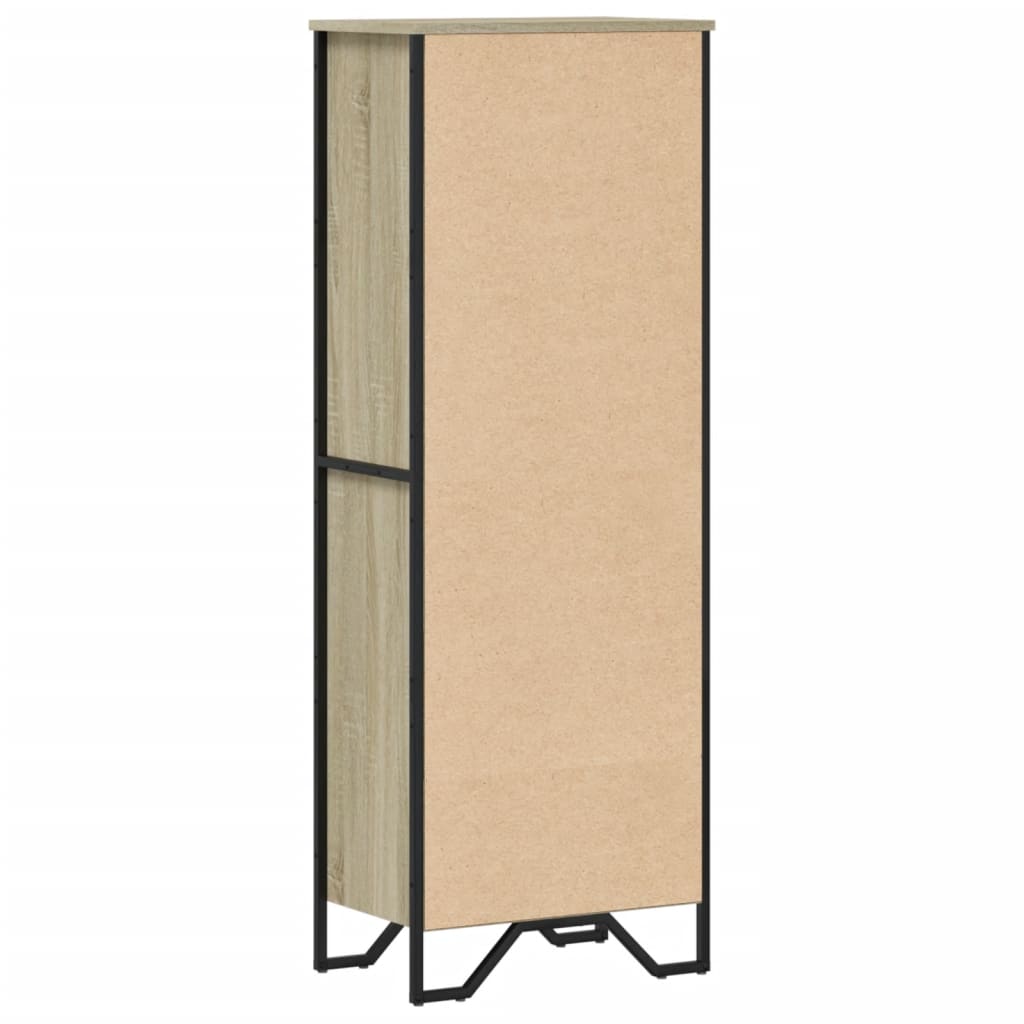 Regal za knjige boja hrasta 50x31x137,5cm od konstruiranog drva