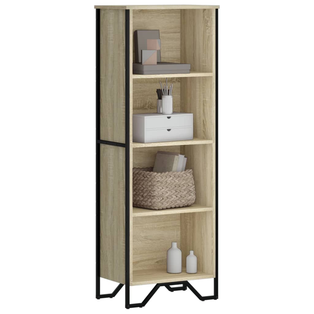 Regal za knjige boja hrasta 50x31x137,5cm od konstruiranog drva