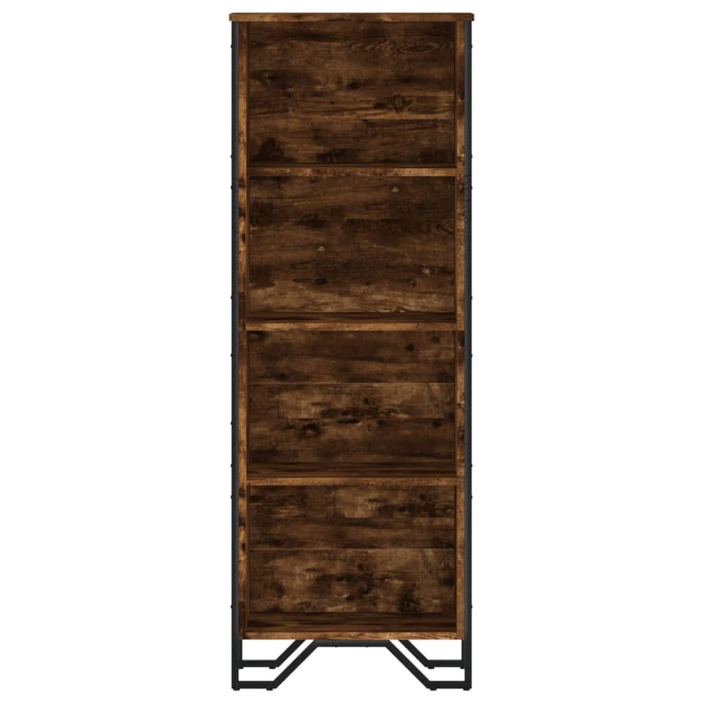 Regal za knjige boja hrasta 50x31x137,5 cm konstruirano drvo