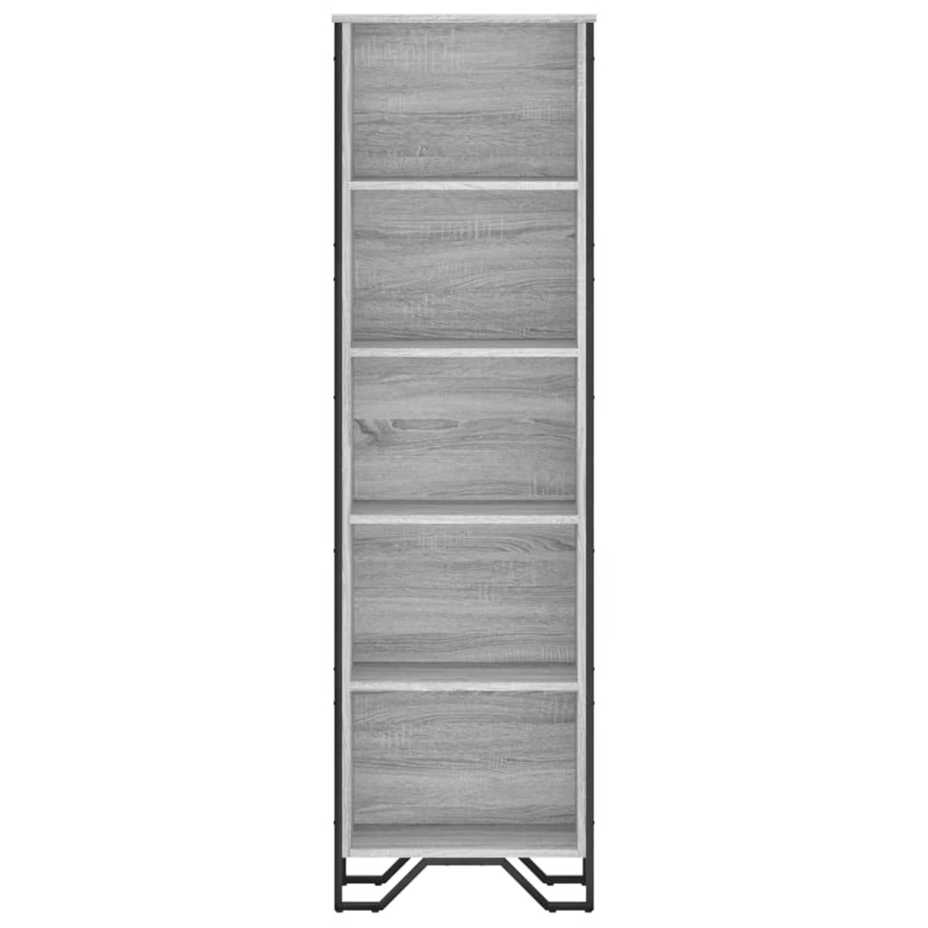 Regal za knjige boja hrasta 50x31x169 cm konstruirano drvo