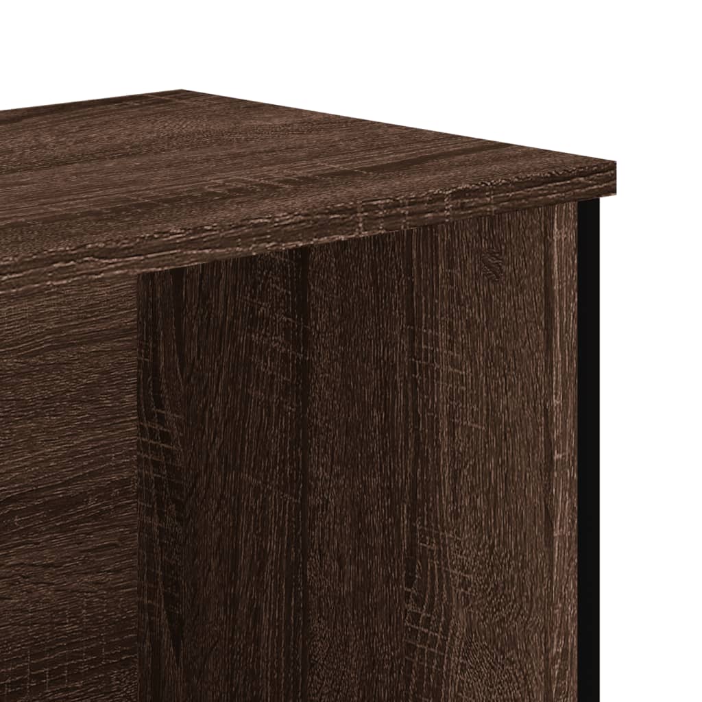 Regal za knjige boja hrasta 50x31x169 cm konstruirano drvo
