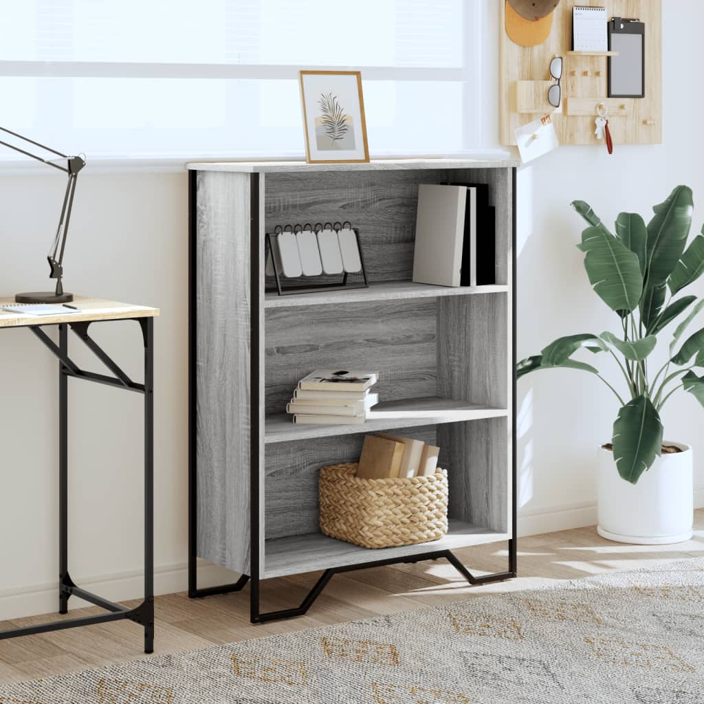 Regal za knjige boja hrasta 80x31x106 cm konstruirano drvo