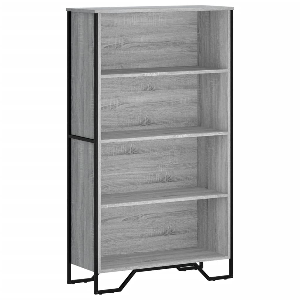 Regal za knjige boja hrasta 80x31x137,5 cm konstruirano drvo