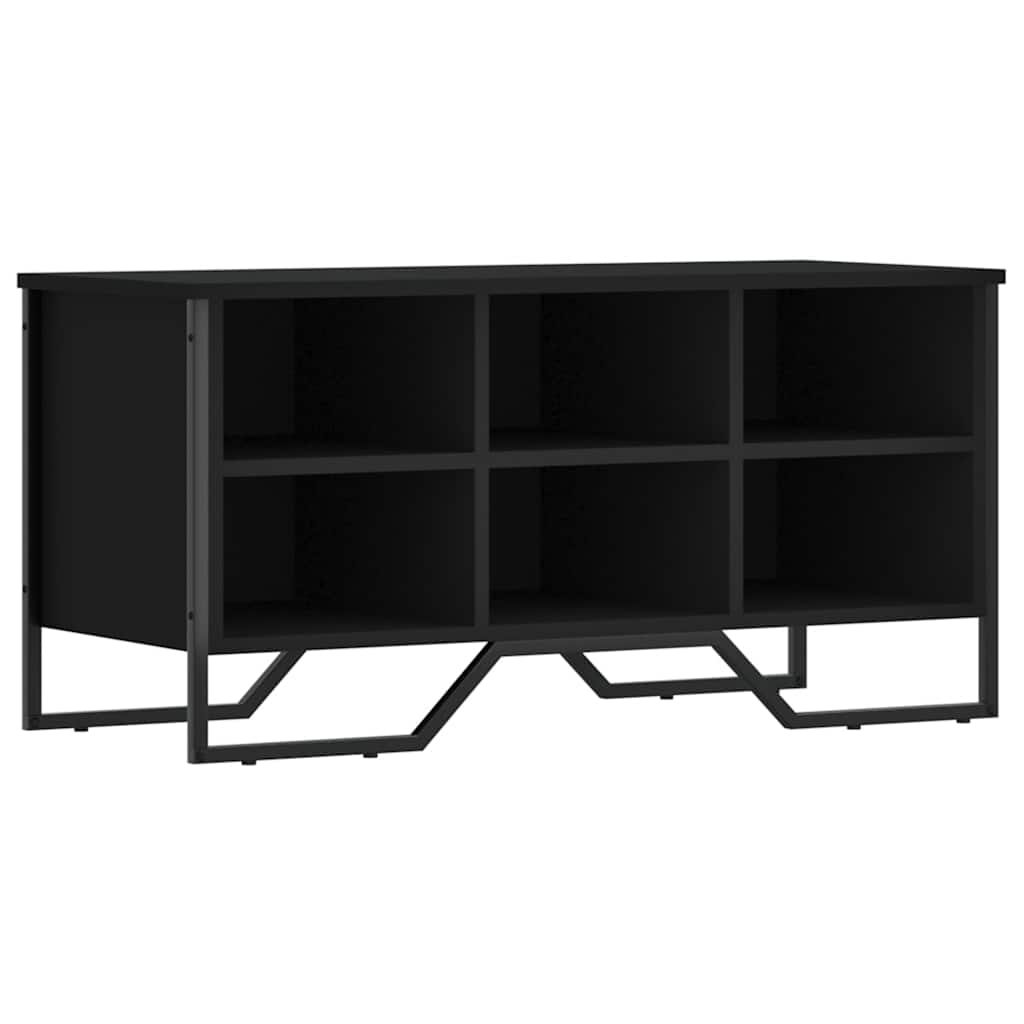 Ormarić za cipele crni 90 x 38 x 45,5 cm od konstruiranog drva
