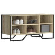 Ormarić za cipele boja hrasta 90x38x45,5 cm konstruirano drvo