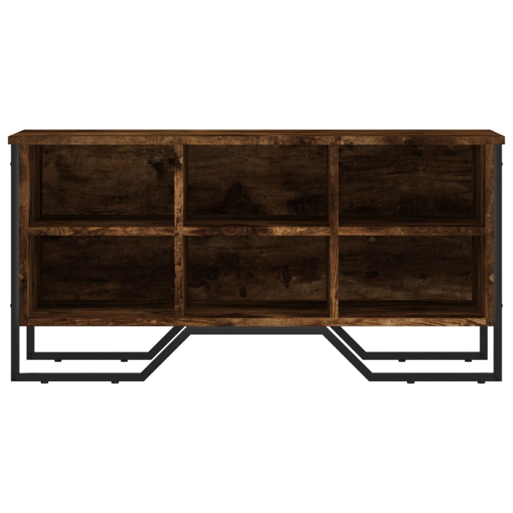 Ormarić za cipele boja hrasta 90x38x45,5 cm konstruirano drvo