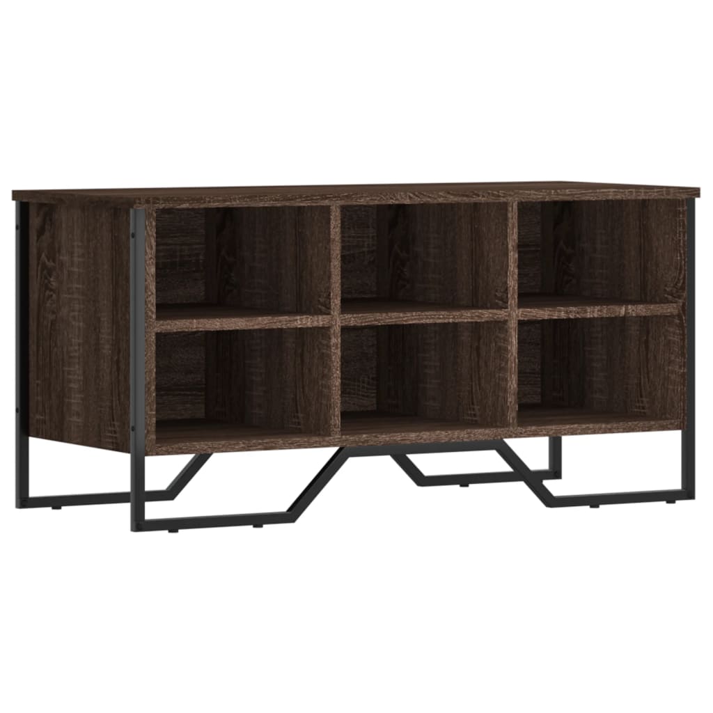 Ormarić za cipele boja hrasta 90x38x45,5 cm konstruirano drvo
