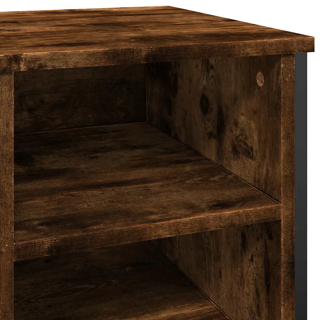 Ormarić za cipele boja hrasta 90x38x61,5 cm konstruirano drvo