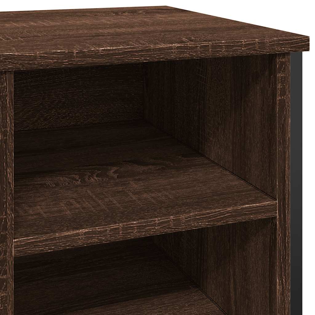 Ormarić za cipele boja hrasta 90x38x61,5 cm konstruirano drvo