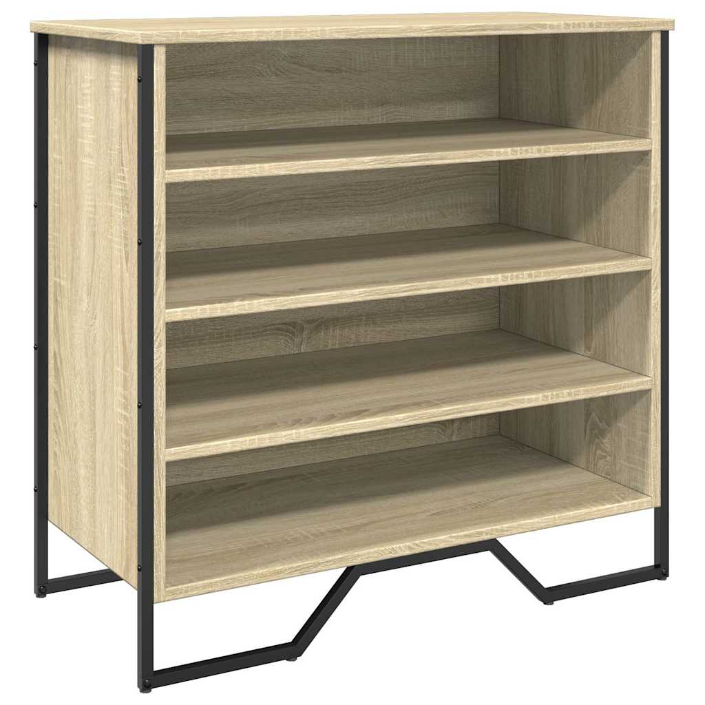 Ormarić za cipele boja hrasta 80x38x78 cm konstruirano drvo