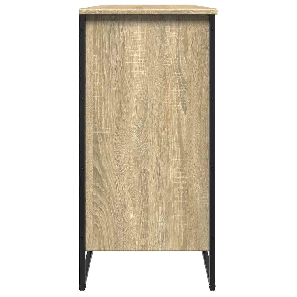 Ormarić za cipele boja hrasta 80x38x78 cm konstruirano drvo