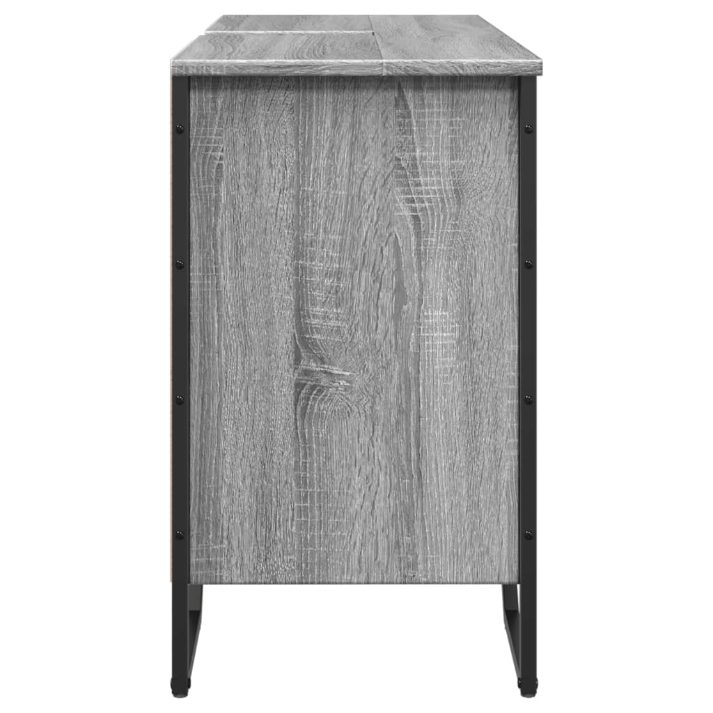 Ormarić za umivaonik boja hrasta 91x35x60 cm konstruirano drvo