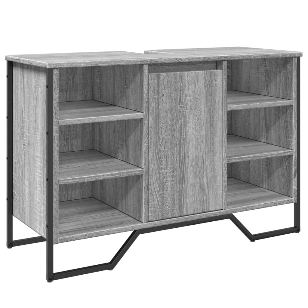 Ormarić za umivaonik boja hrasta 91x35x60 cm konstruirano drvo