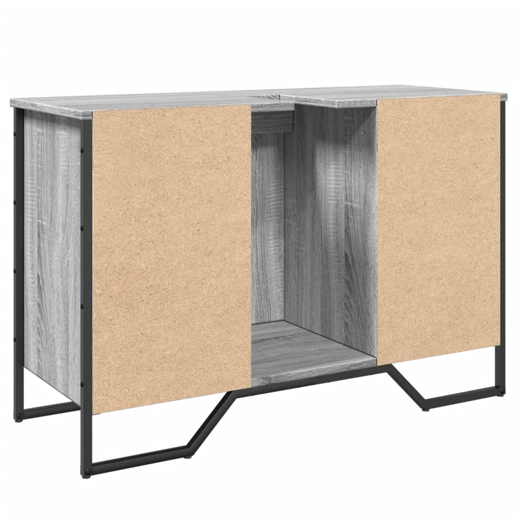 Ormarić za umivaonik boja hrasta 91x35x60 cm konstruirano drvo