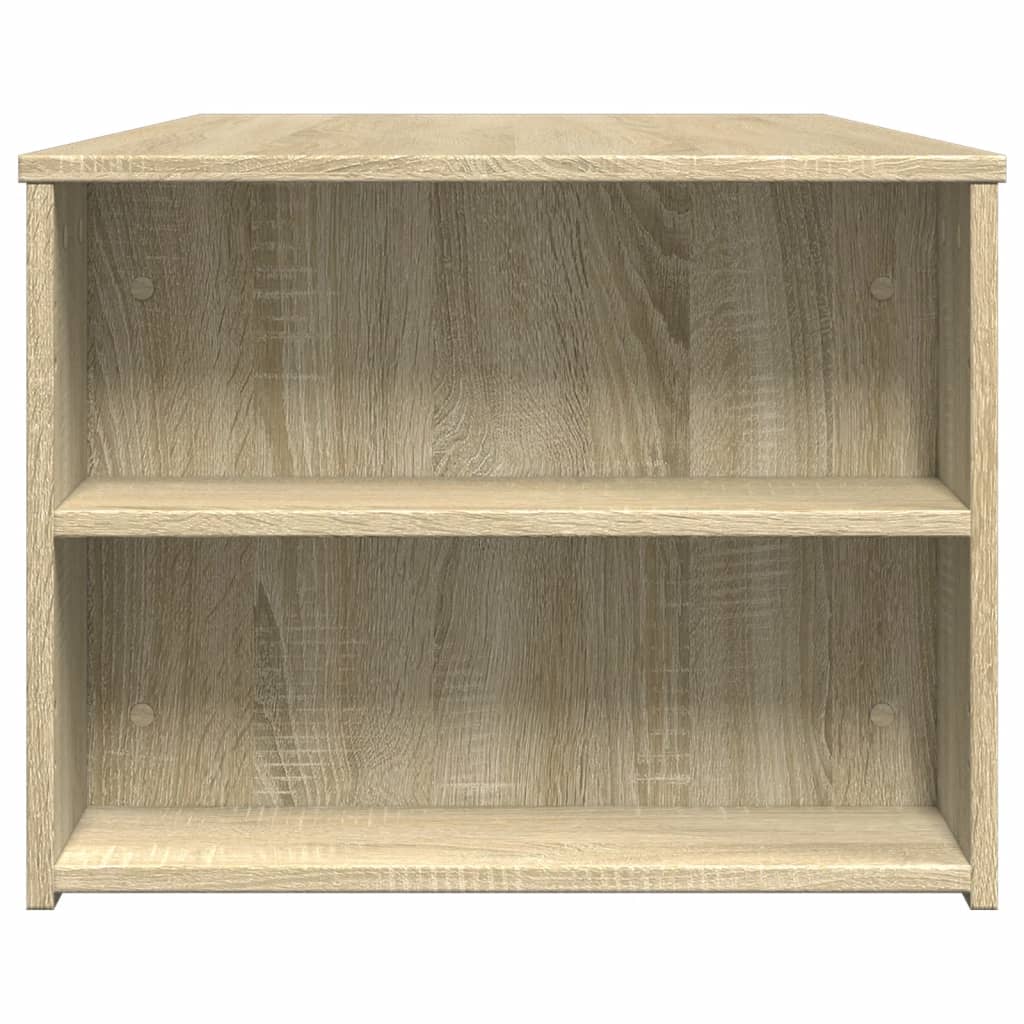 Stolić za kavu boja hrasta 102x55x42 cm konstruirano drvo