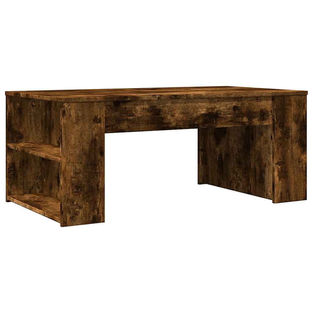 Stolić za kavu boja hrasta 102x55x42 cm konstruirano drvo