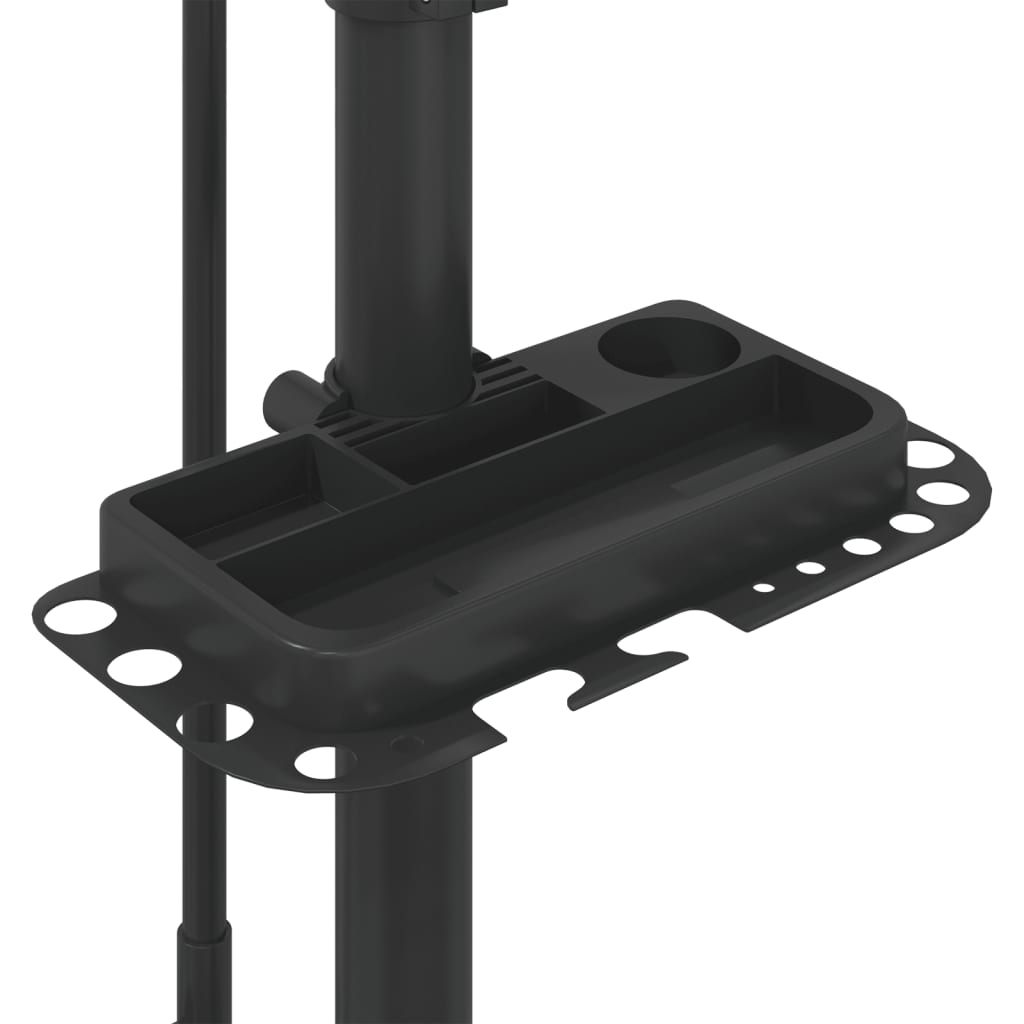 Stalak za popravak bicikla sklopivi 108 - 188 cm plavi čelični
