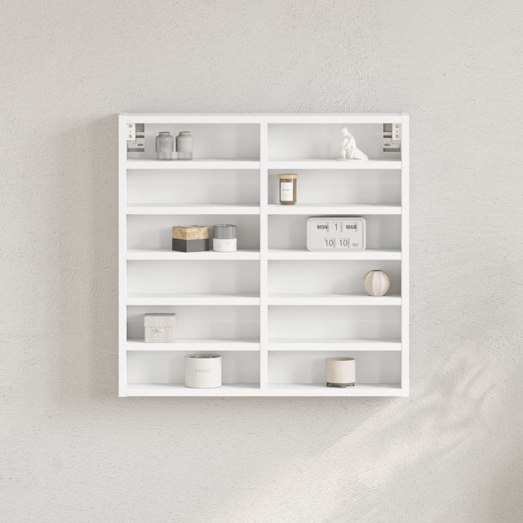 Vitrina bijela 60x8,5x58 cm konstruirano drvo