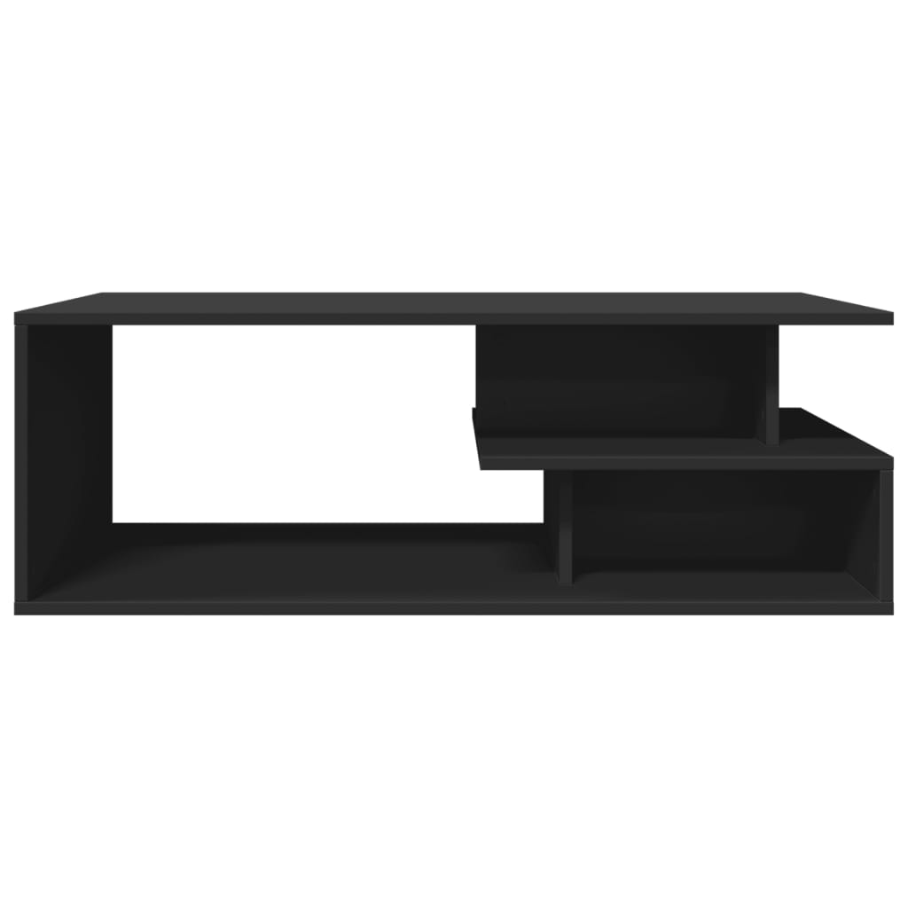 Stolić za kavu crni 102 x 55 x 35 od konstruiranog drva