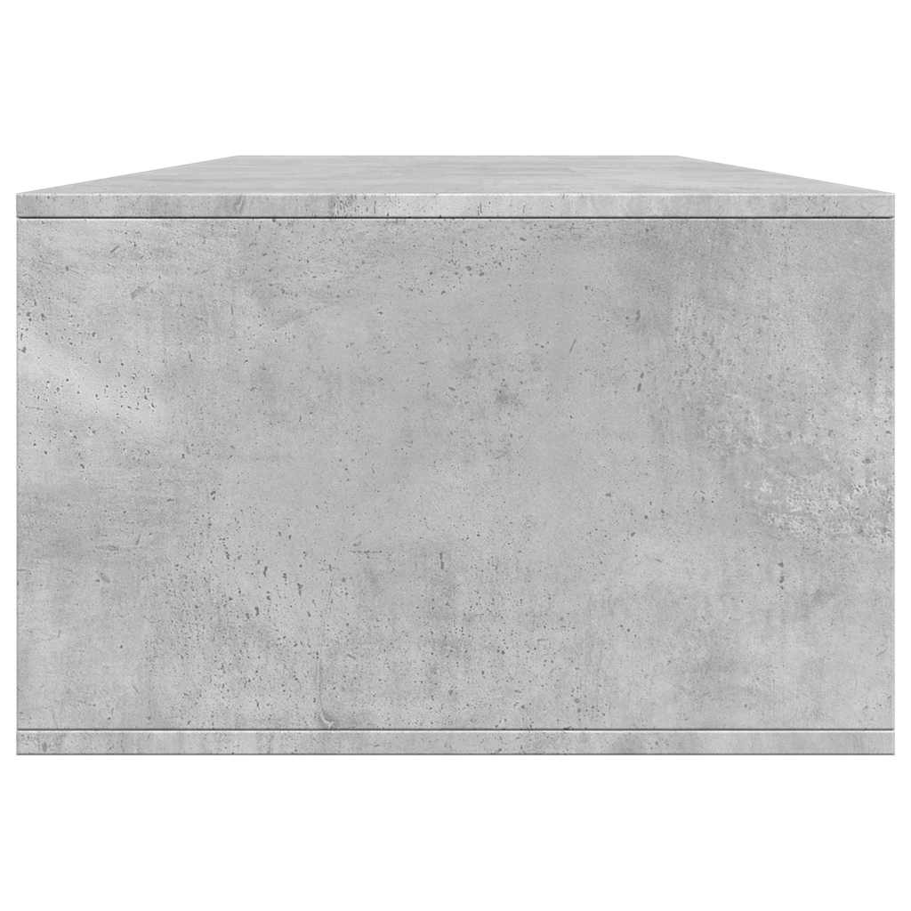 Stolić za kavu boja betona 102 x 55 x 35 cm konstruirano drvo