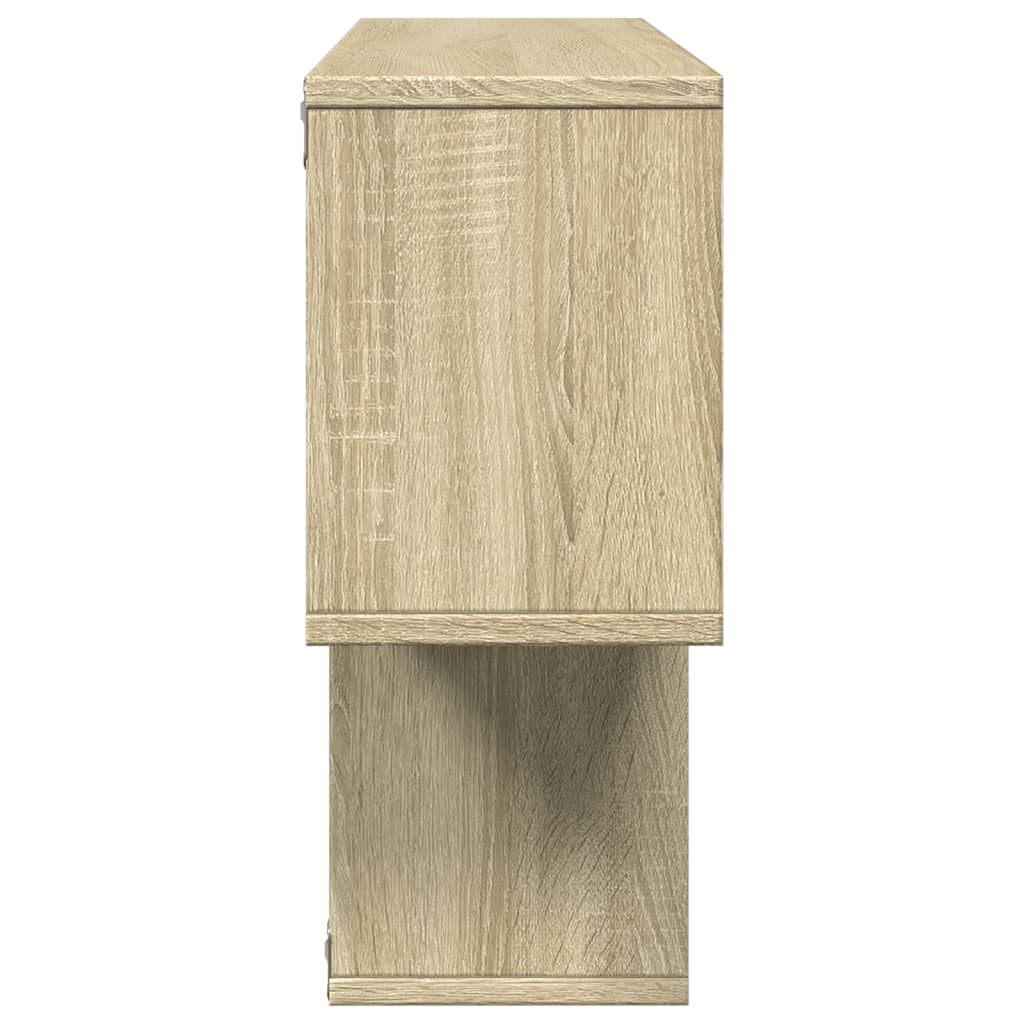Zidna polica boja hrasta sonome 100 x 20 x 53 cm drvena