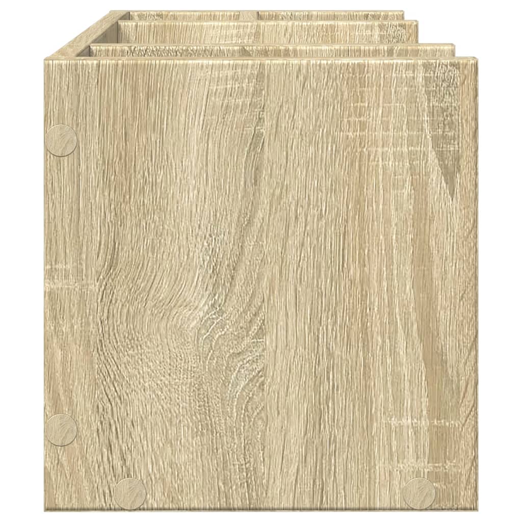 Organizator za stol boja hrasta 44,5x24x25 cm konstruirano drvo