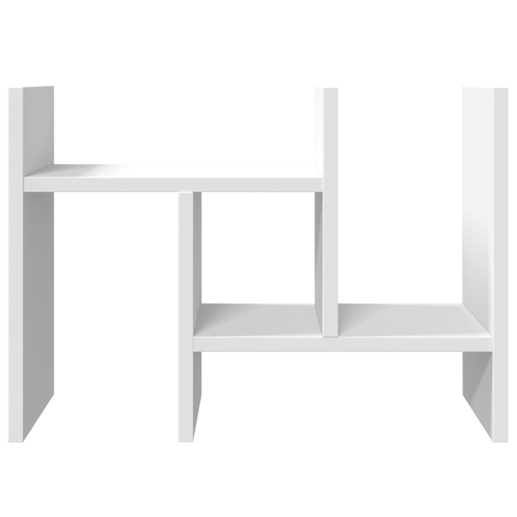 Organizator za stol bijeli 34,5x15,5x35,5 cm konstruirano drvo