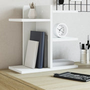 Organizator za stol bijeli 42 x 21,5 x 42 cm konstruirano drvo