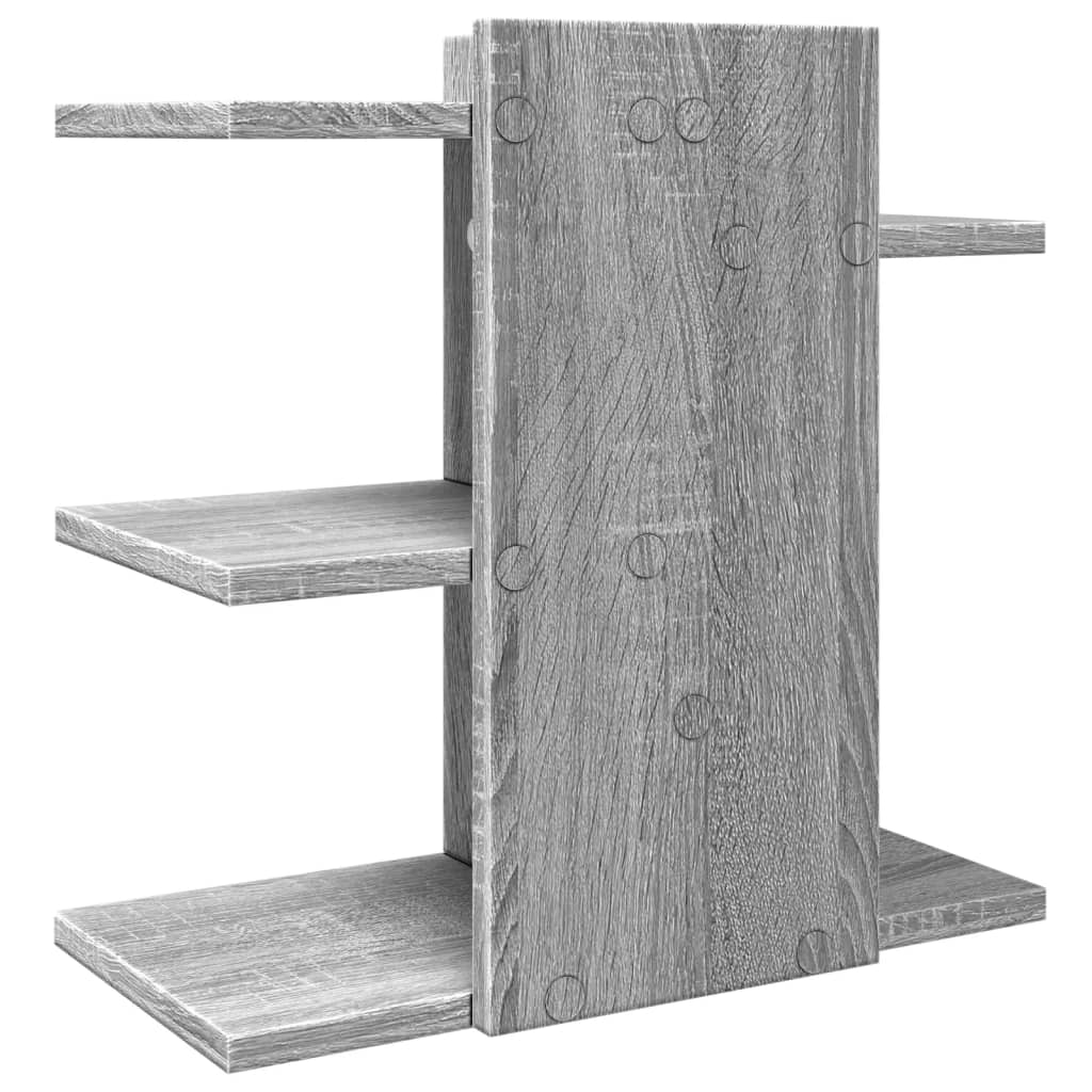 Organizator za stol boja hrasta 42x21,5x42 cm konstruirano drvo
