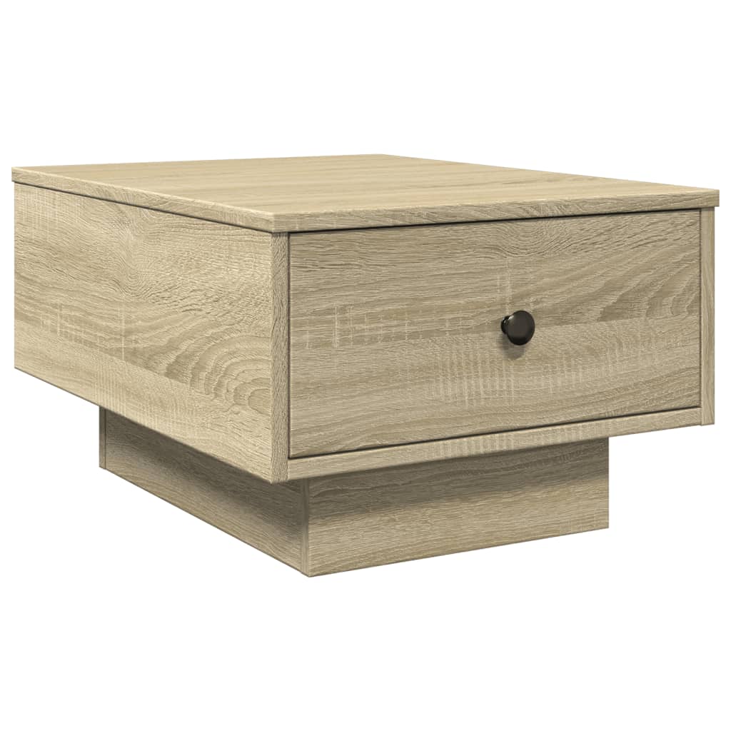Stolić za kavu boja hrasta 60x45x31 cm od konstruiranog drva