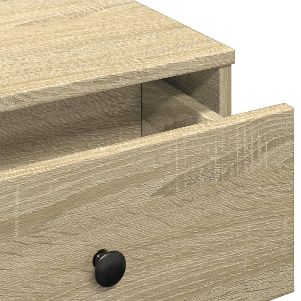 Stolić za kavu boja hrasta 60x45x31 cm od konstruiranog drva