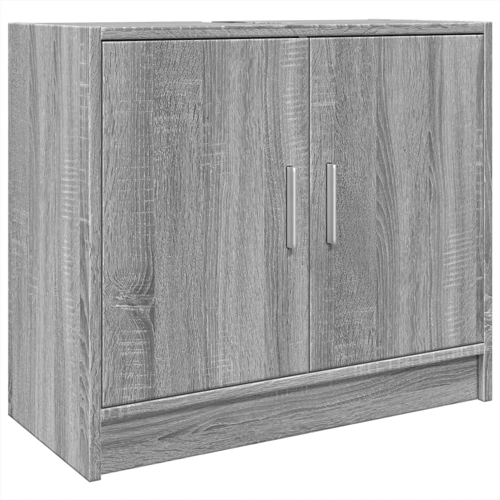 Ormarić za umivaonik boja hrasta 63x29x55 cm konstruirano drvo