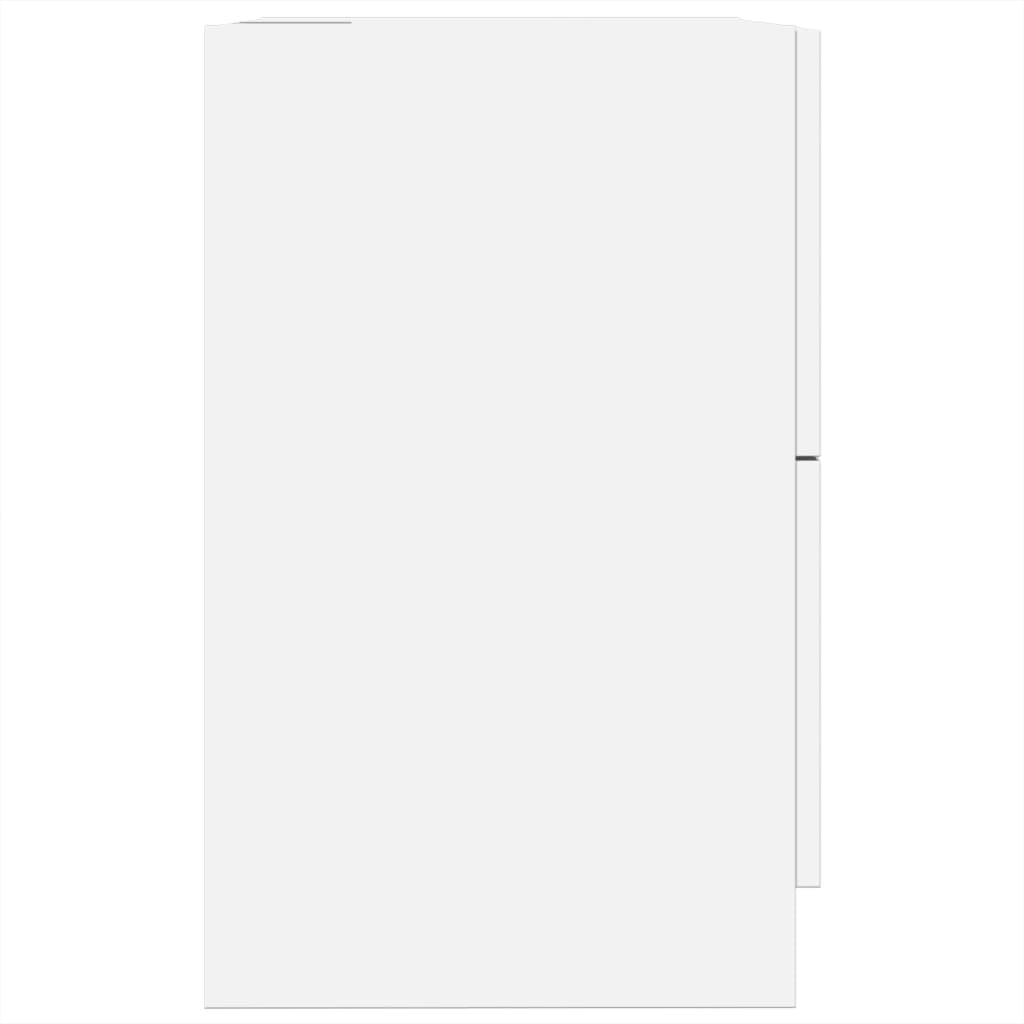 Ormarić za umivaonik bijeli 40 x 37 x 59 cm konstruirano drvo