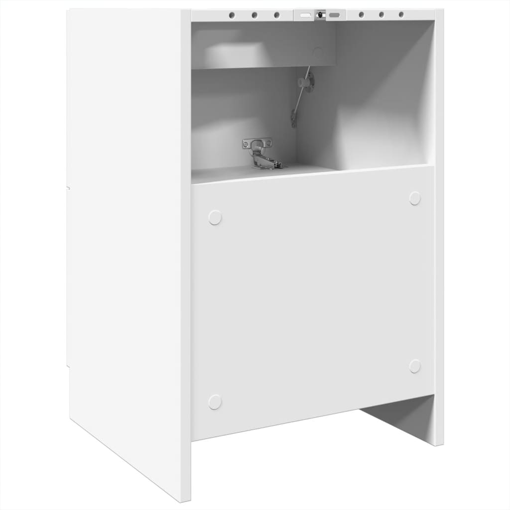 Ormarić za umivaonik bijeli 40 x 37 x 59 cm konstruirano drvo
