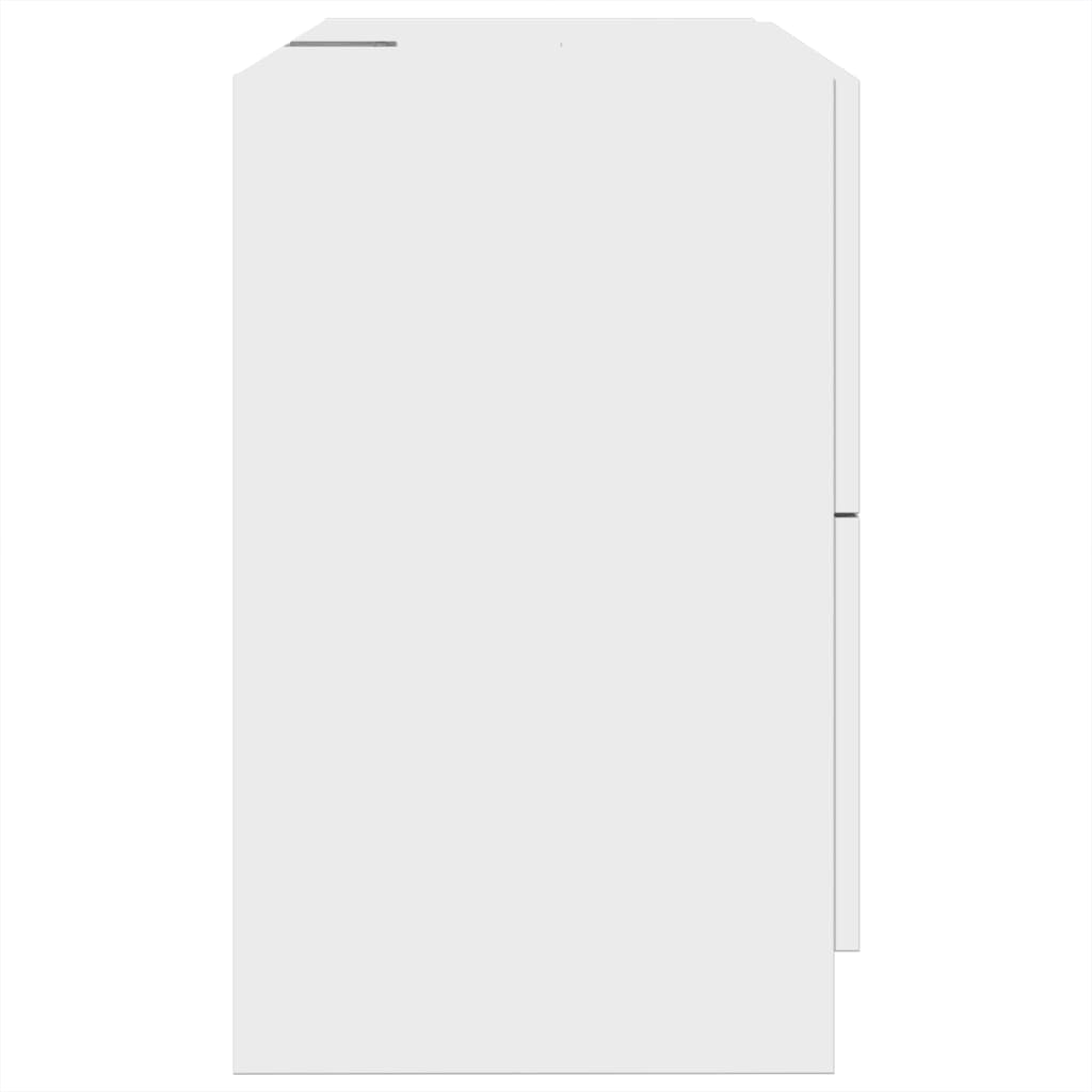 Ormarić za umivaonik bijeli 78 x 37 x 59 cm konstruirano drvo