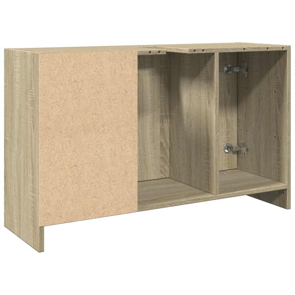 Ormarić za umivaonik boja hrasta sonome 90 x 29 x 55 cm drveni