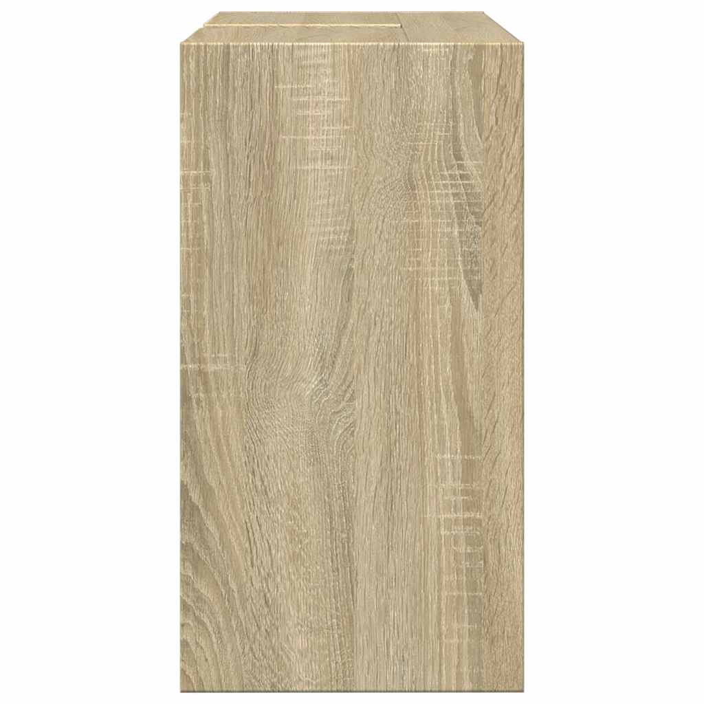 Ormarić za umivaonik boja hrasta 63x29x55 cm konstruirano drvo