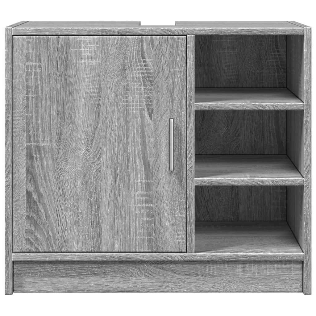 Ormarić za umivaonik boja hrasta 63x29x55 cm konstruirano drvo
