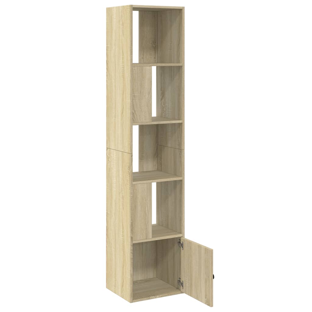 Regal za knjige boja hrasta 40x36x189 cm od konstruiranog drva