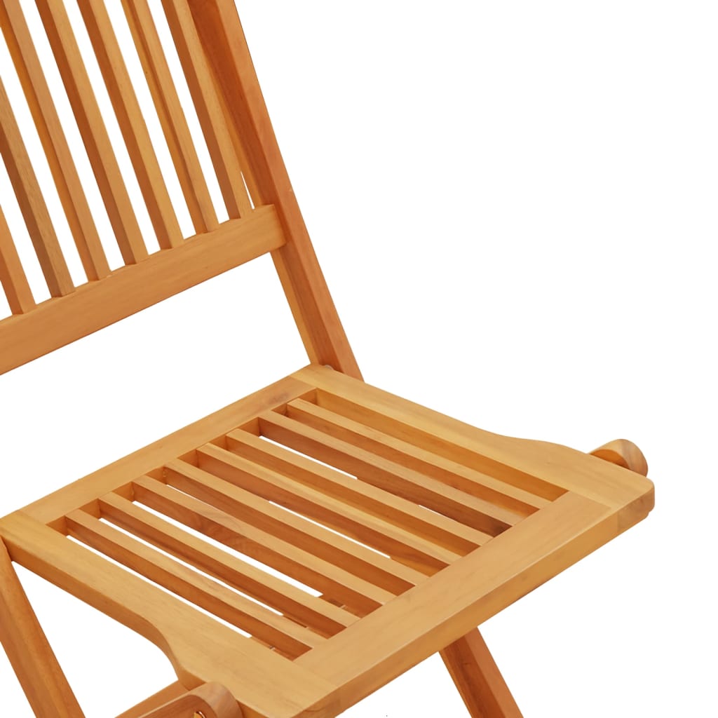 3-dijelni sklopivi bistro set od masivnog bagremovog drva