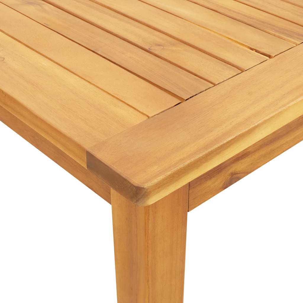 9-dijelni vrtni blagovaonski set 180x90x75 cm od masivnog bagremovog drva