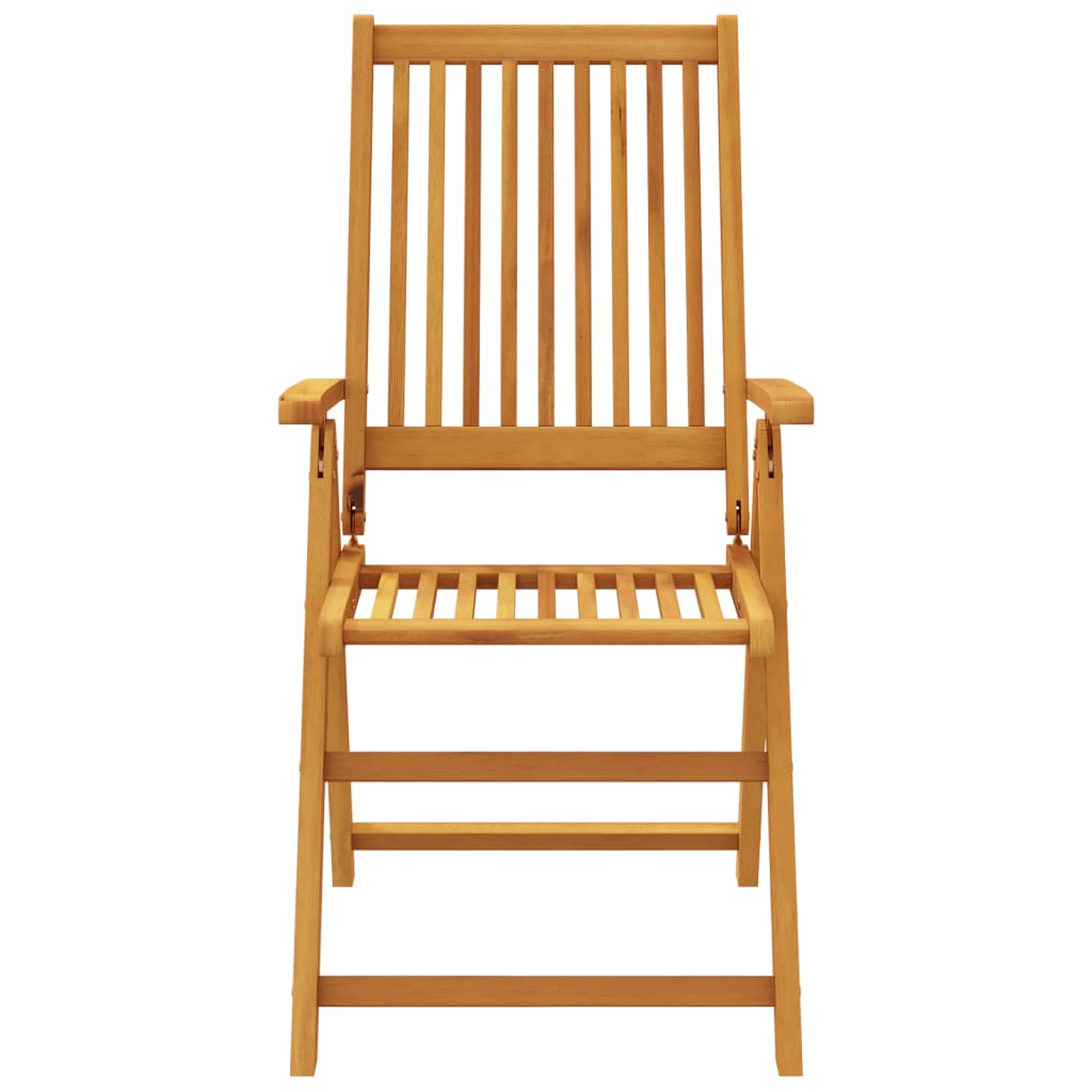3-dijelni vrtni blagovaonski set 85x85x74 cm od masivnog bagremovog drva