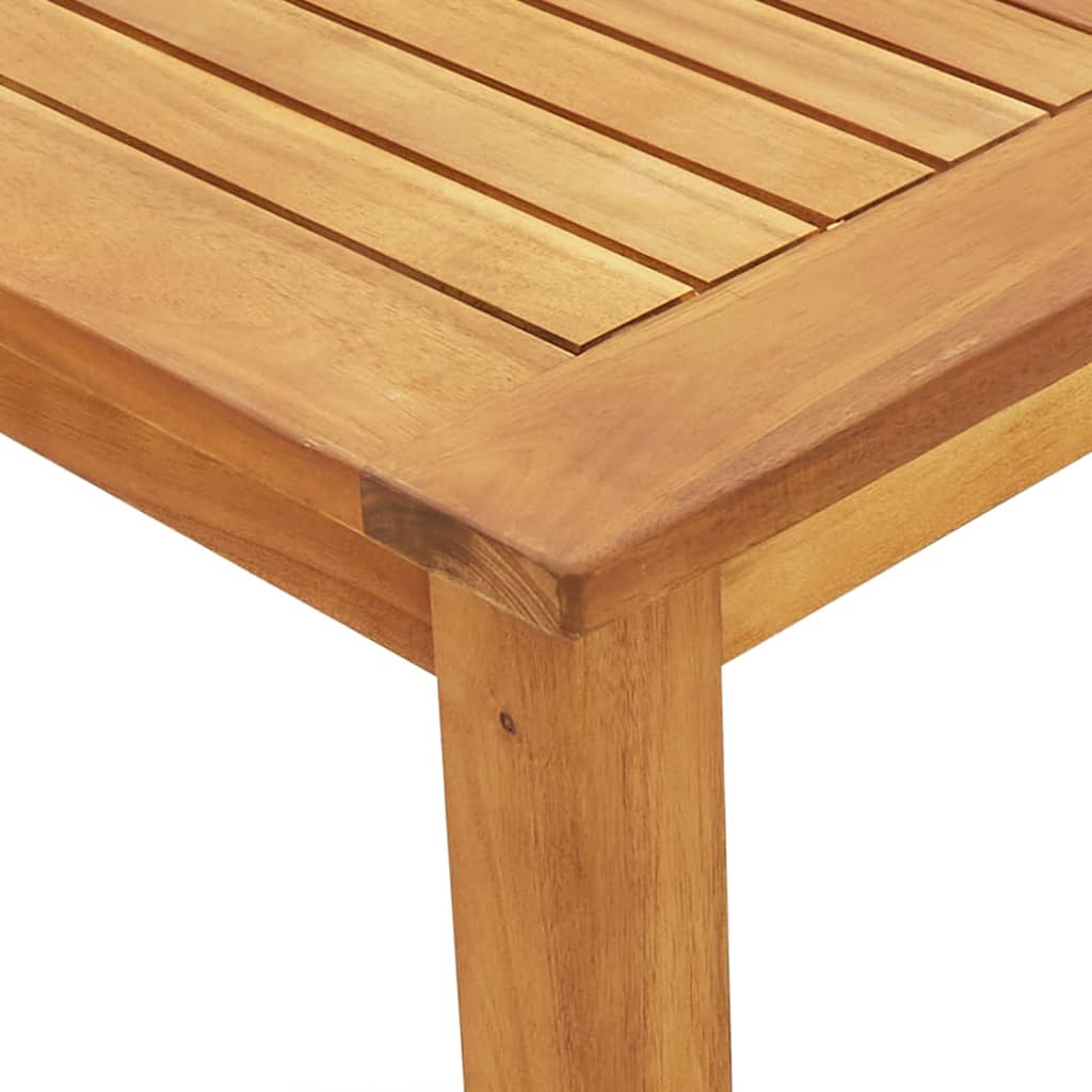 3-dijelni vrtni blagovaonski set 85x85x74 cm od masivnog bagremovog drva