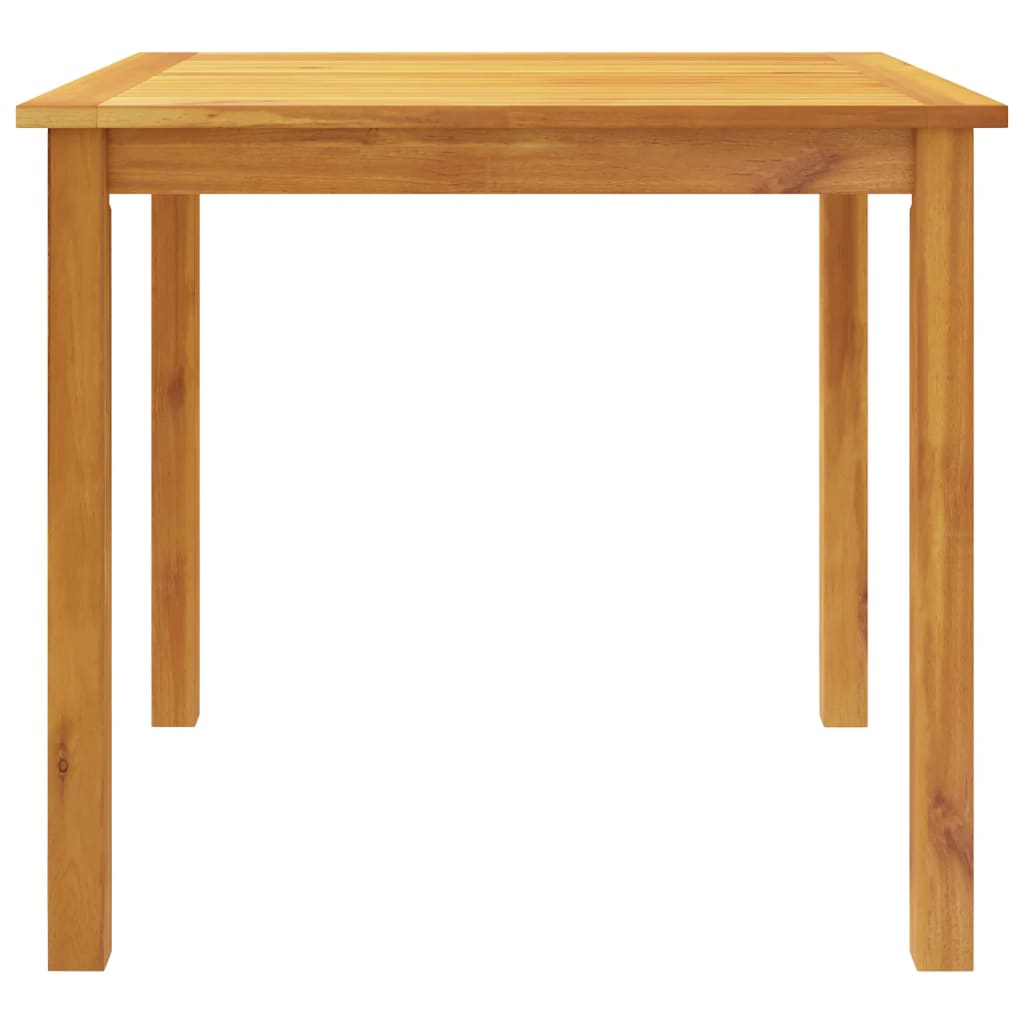 5-dijelni vrtni blagovaonski set 85x85x74 cm od masivnog bagremovog drva