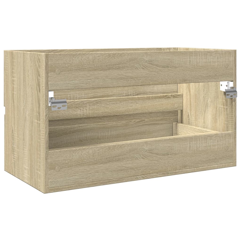Ormarić za umivaonik boja hrasta sonome 80x38,5x45 cm iverica