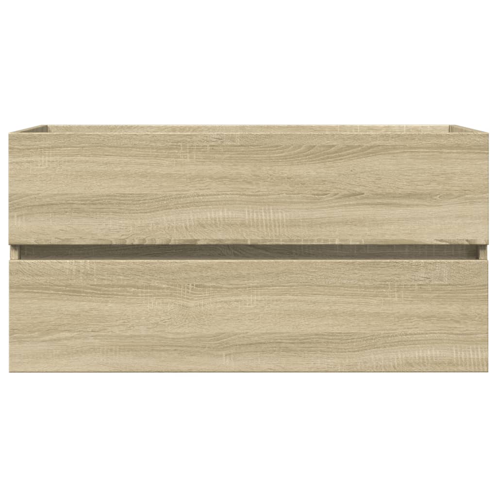 Ormarić za umivaonik boja hrasta sonome 90x38,5x45 cm iverica